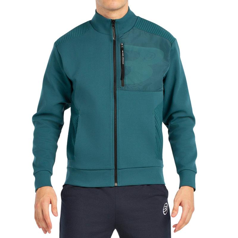 Chaqueta Bullpadel Breen Verde Oscuro