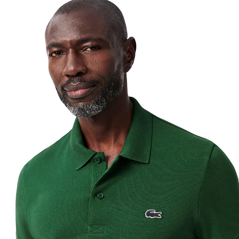 Polo Lacoste Regular Fit Algodon Verde