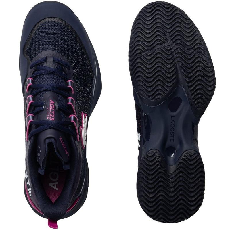 Zapatillas de Pádel de Pádel Lacoste AG-LT23 Ultra 125 Azul Marino Rosa Mujer