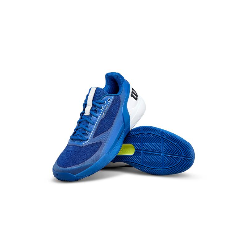 Zapatillas de Padel Wilson Rush Pro 5 Clay Azul Blanco