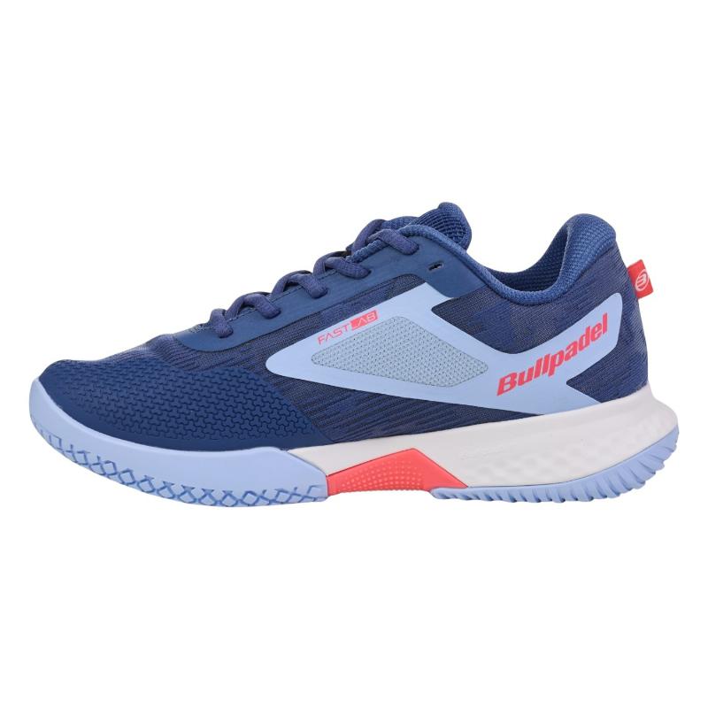 Zapatillas de Padel Bullpadel Delfi Brea Vertex Vibram 25I Azul Oscuro Mujer