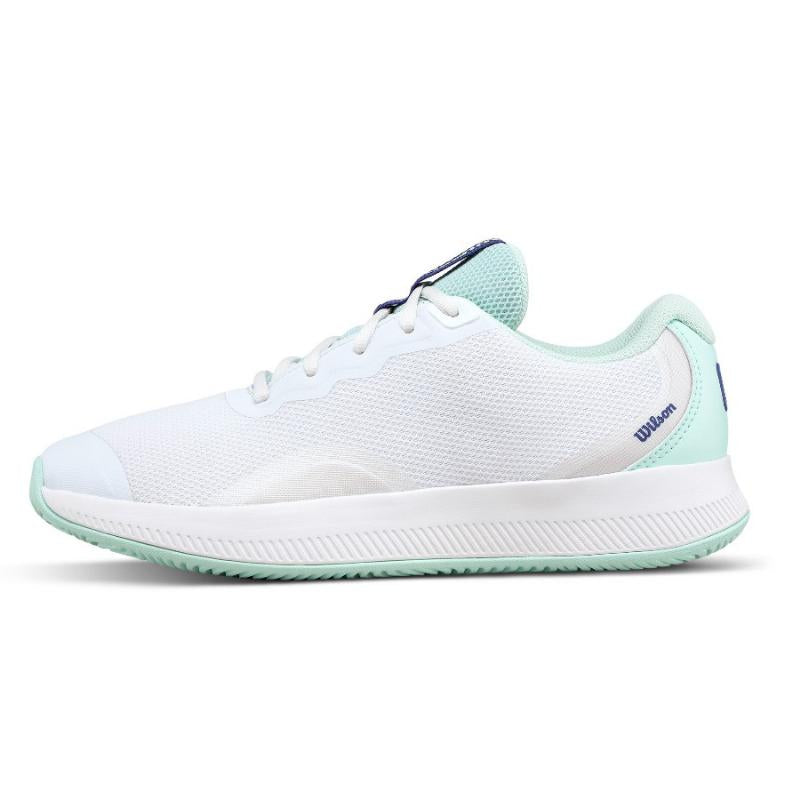 Zapatillas de Pádel de Pádel Wilson Intrigue Lite Blanco Aguamarina Mujer