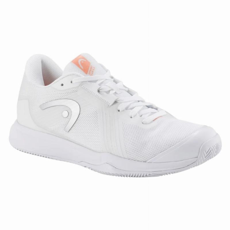 Zapatillas de Pádel de Pádel Head Sprint Team 4.0 Clay Blanco Coral Mujer