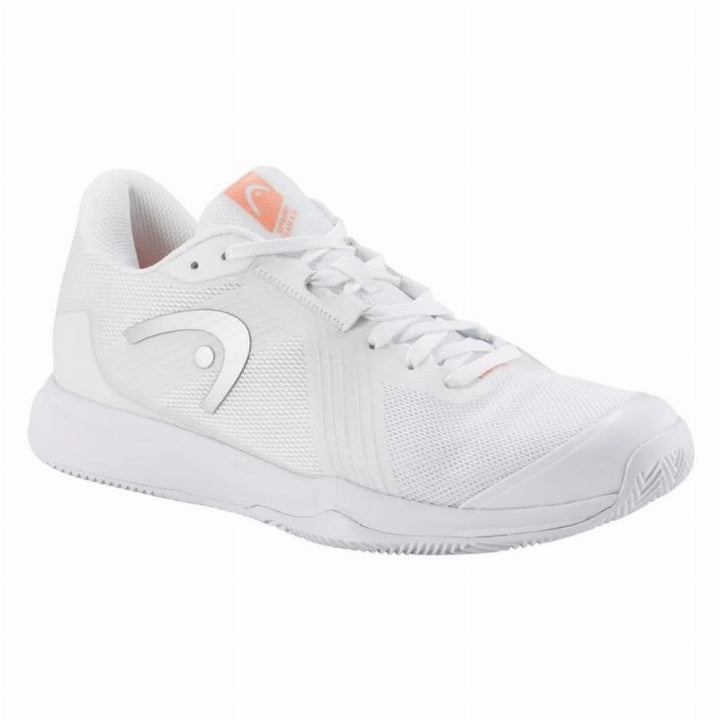 Zapatillas de Pádel de Pádel Head Sprint Team 4.0 Clay Blanco Coral Mujer