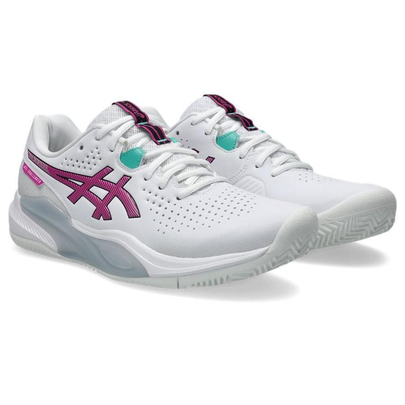 Zapatillas de Padel Asics Gel Challenger 15 Clay Blanco Rosa Sakura