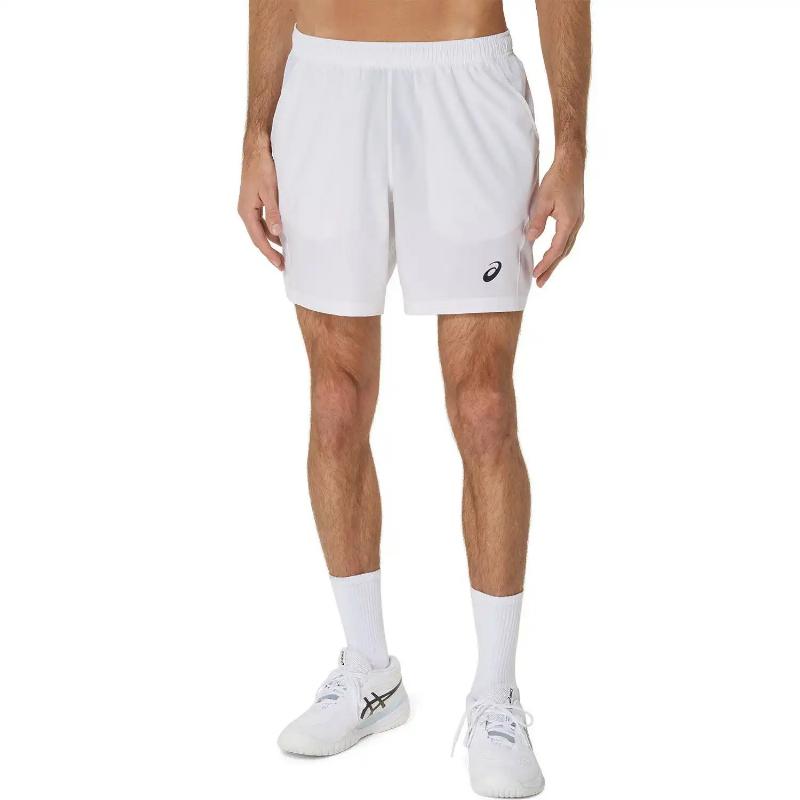 Short Asics Court 7IN Blanco