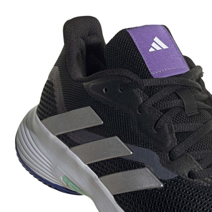 Zapatillas de Pádel de Pádel Adidas CourtJam Control Negro Nucleo Plata Mujer
