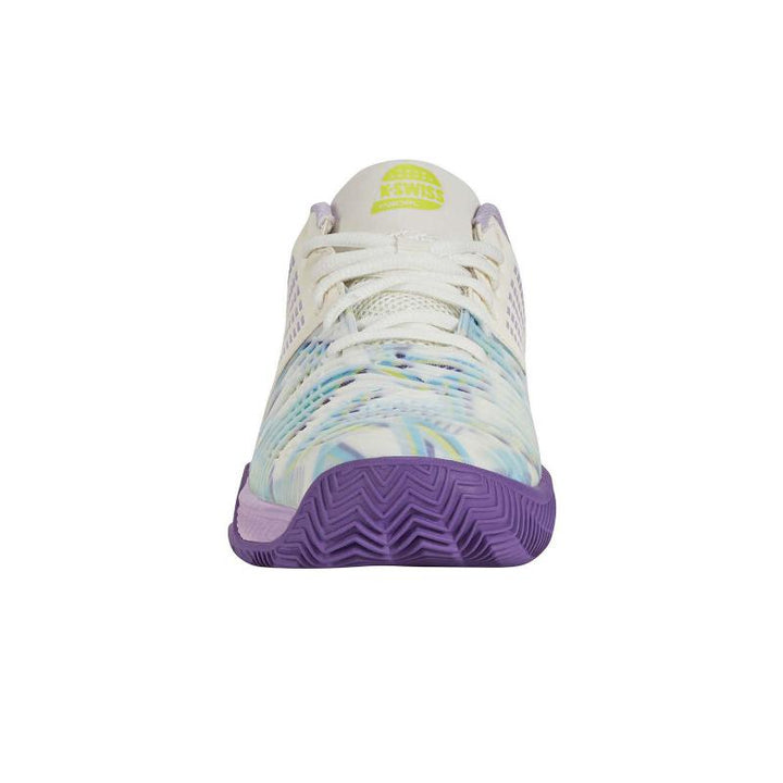 Zapatillas de Padel Kswiss Express Light 3 HB Padel Blanco Purpura Mujer