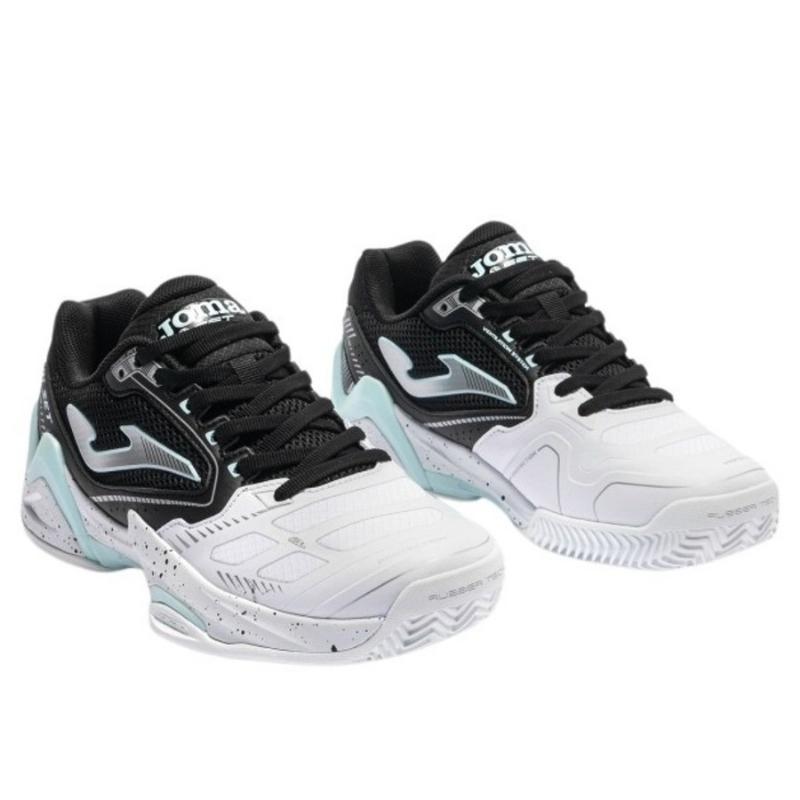 Zapatillas de Padel Joma Set 2621 Blanco Negro Mujer