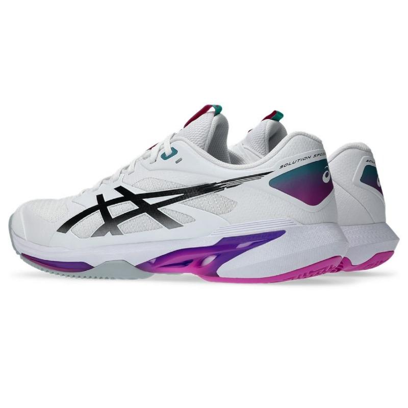 Zapatillas de Padel Asics Solution Speed FF 4 Clay Blanco Rosa