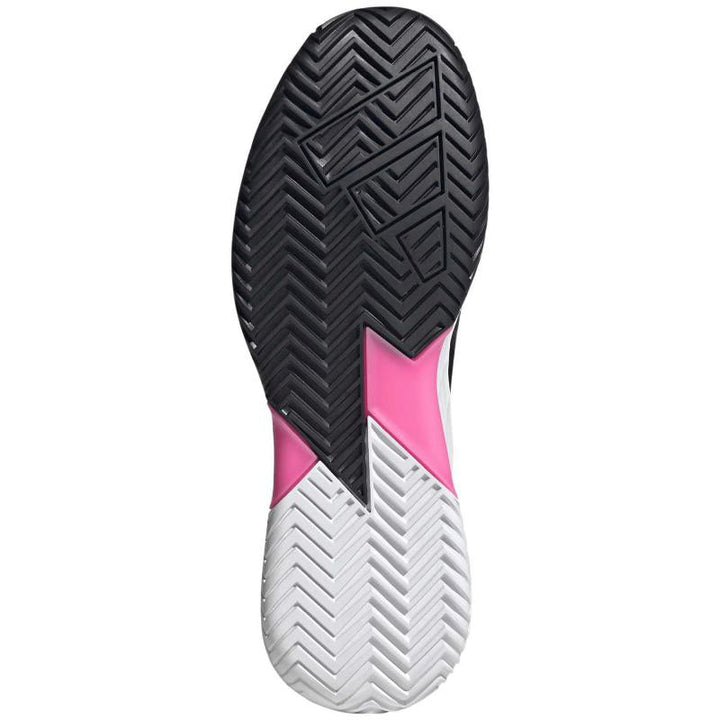 Zapatillas de Pádel de Pádel Adidas Defiant Speed 2 Negro Rosa Plata