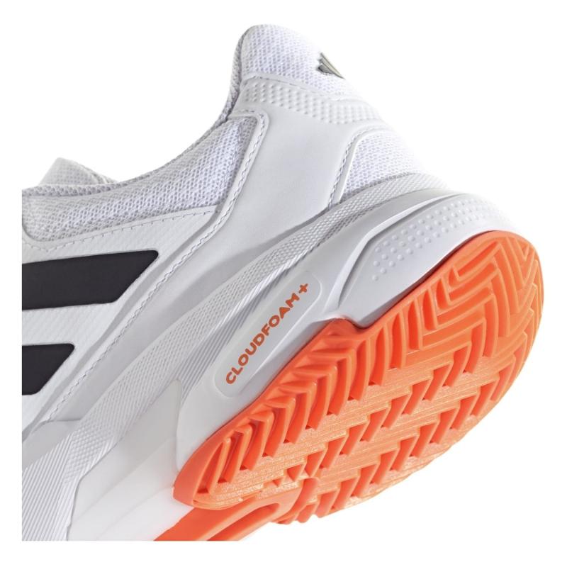Zapatillas de Padel Adidas CourtJam Control 3 Clay Blanco Naranja Negro