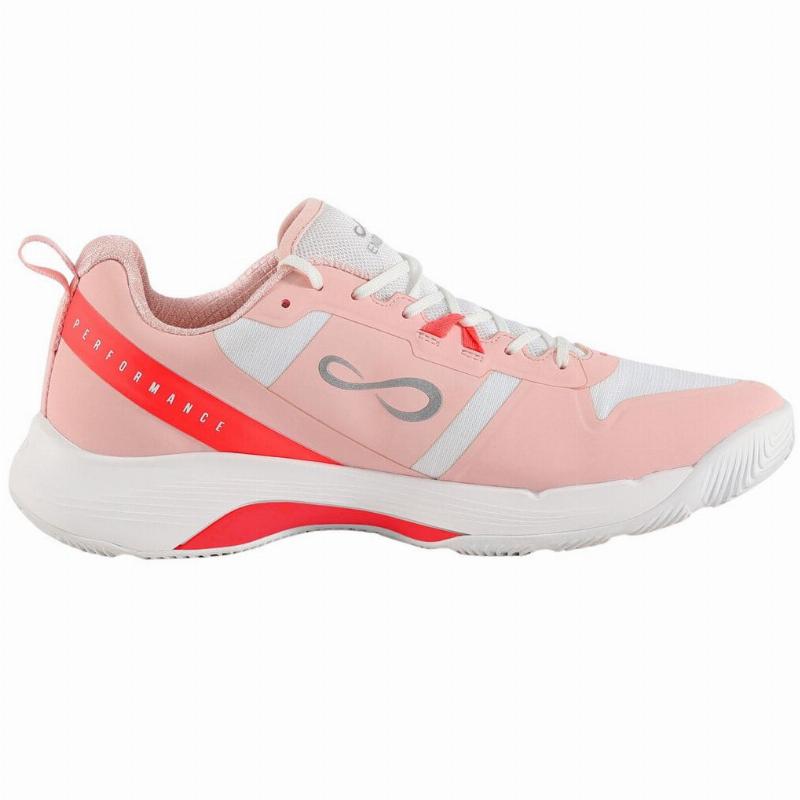 Zapatillas de Padel Endless Infinity Pro Blanco Rosa Mujer