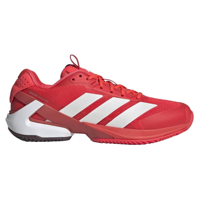 Zapatillas de Pádel de Pádel Adidas Adizero Ubersonic 5 Clay Rojo Blanco