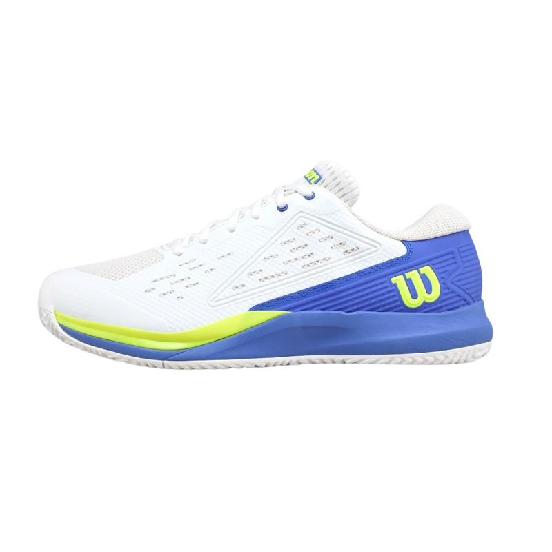 Zapatillas de Padel Wilson Rush Pro Ace Blanco Azul Amparo