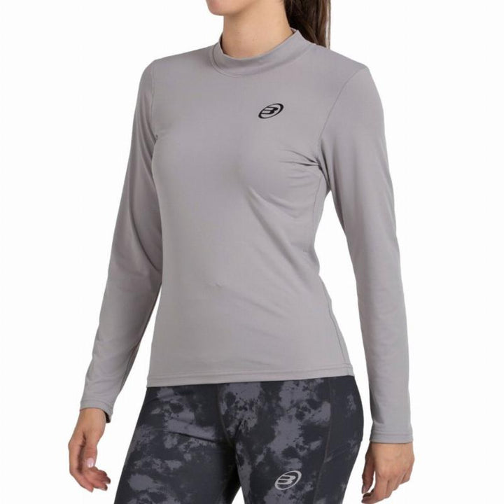 Camiseta Manga Larga Bullpadel Beldo Humo Mujer