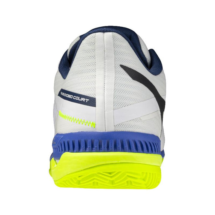 Zapatillas de Padel Mizuno Wave Exceed Court Clay Blanco Azul