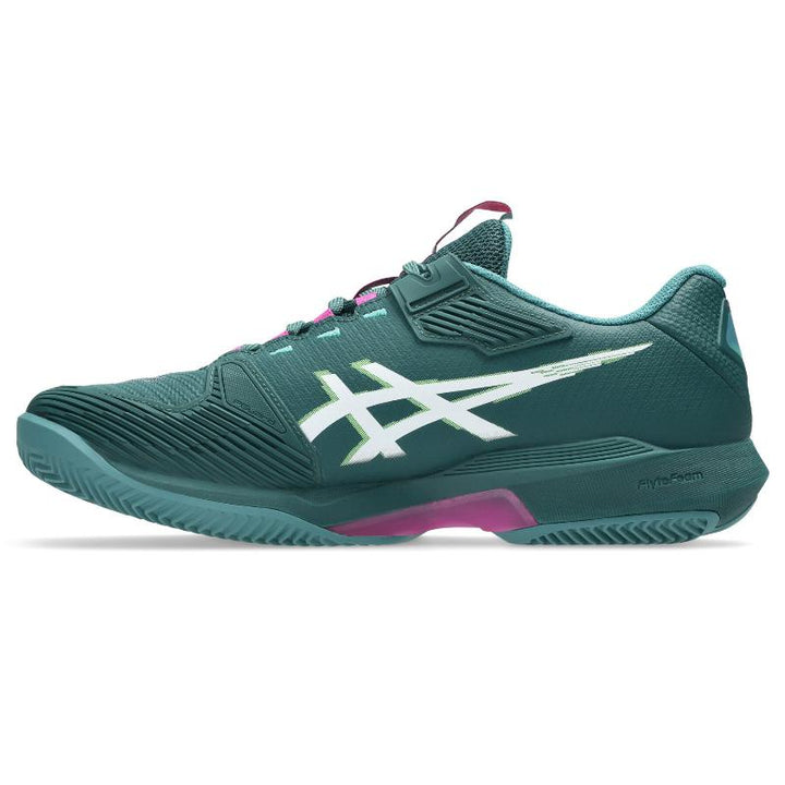 Zapatillas de Padel Asics Solution Speed FF 4 Clay Azul Oscuro Blanco