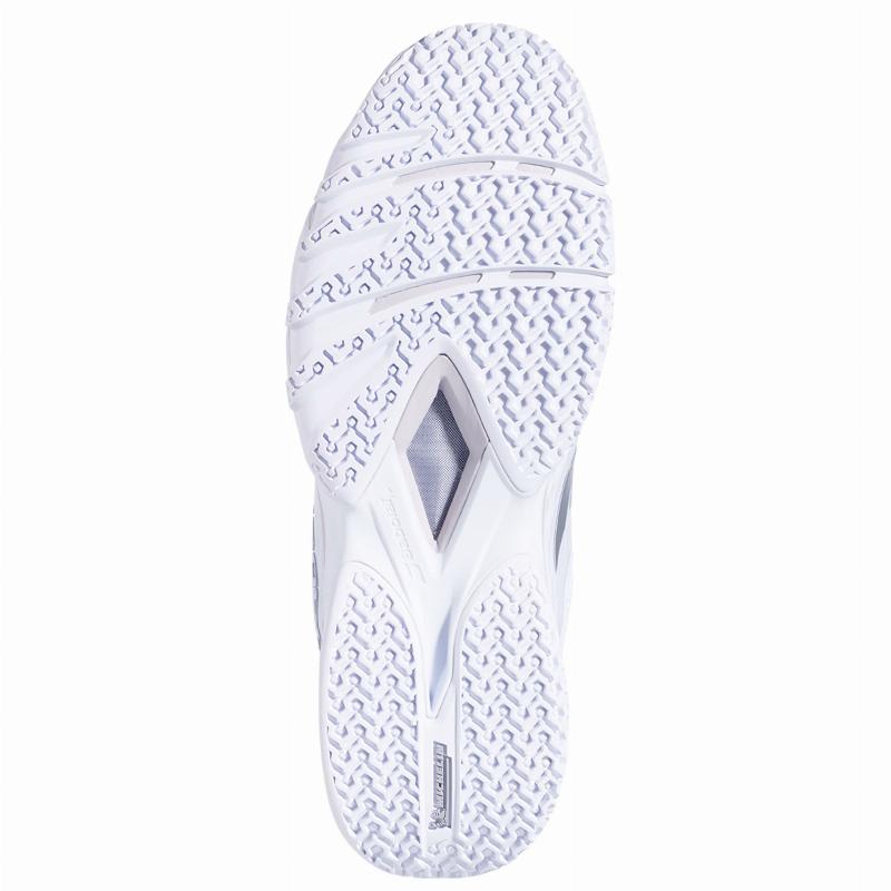 Zapatillas de Padel Babolat Premura 3 Blanco Plata Mujer