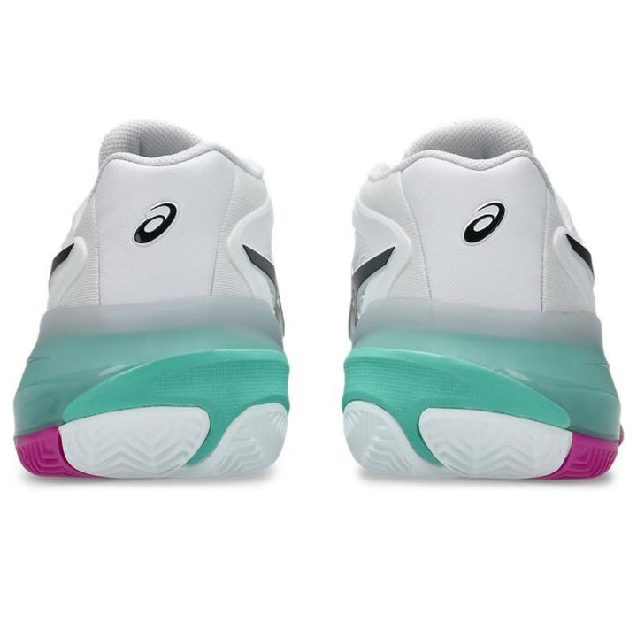 Zapatillas de Padel Asics Gel Resolution X Clay Blanco Verde Aurora