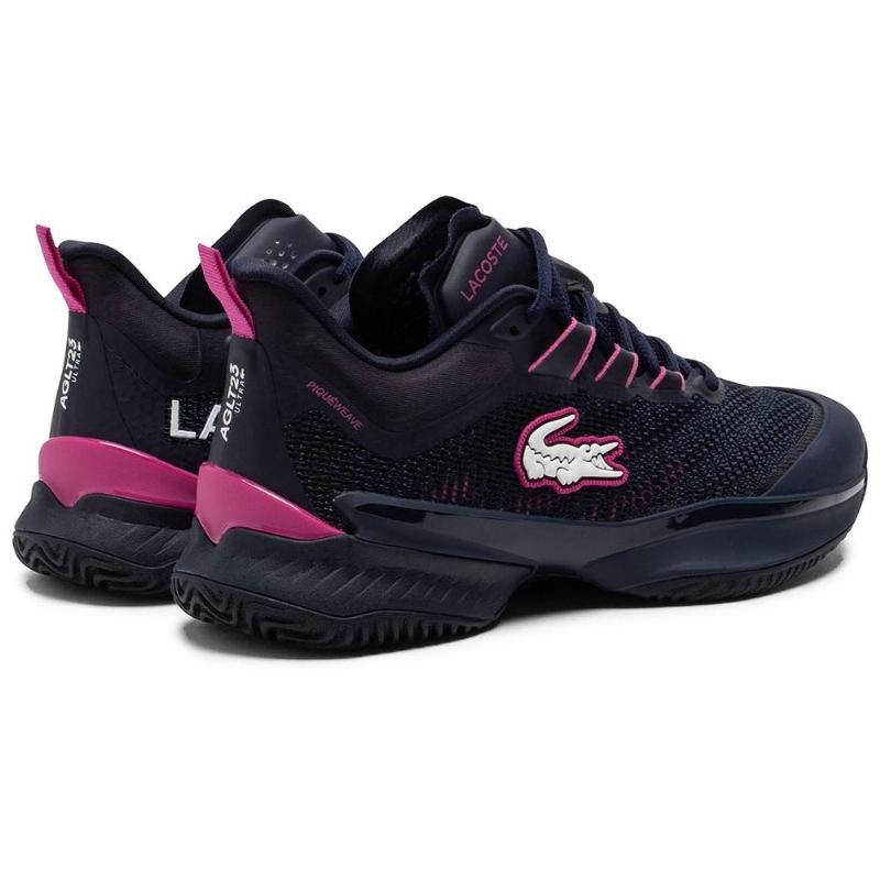 Zapatillas de Pádel de Pádel Lacoste AG-LT23 Ultra 125 Azul Marino Rosa Mujer