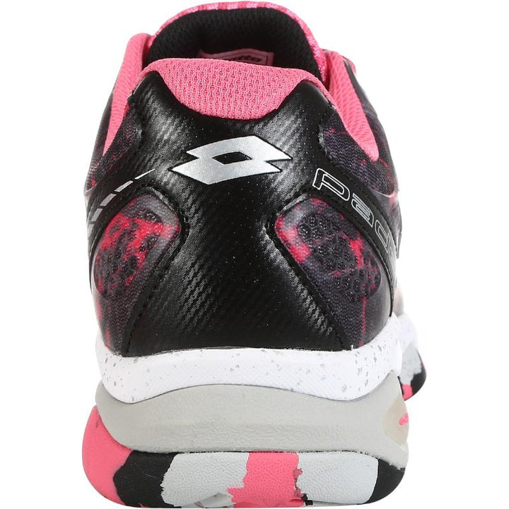 Zapatillas de Pádel de Pádel Lotto Superrapida 200 IV Negro Fucsia Mujer