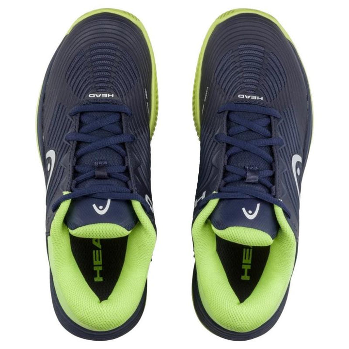 Zapatillas de Pádel de Pádel Head Revolt Pro 4.5 Clay Azul Marino Lima Junior