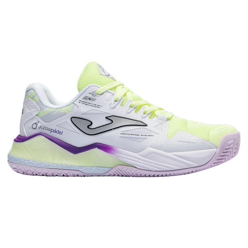 Zapatillas de Padel Joma Spin 2628 Amarillo Mujer