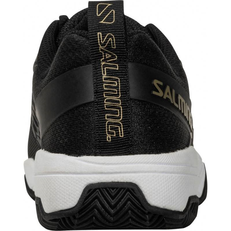 Zapatillas de Padel Salming Rebel Negro Blanco Dorado