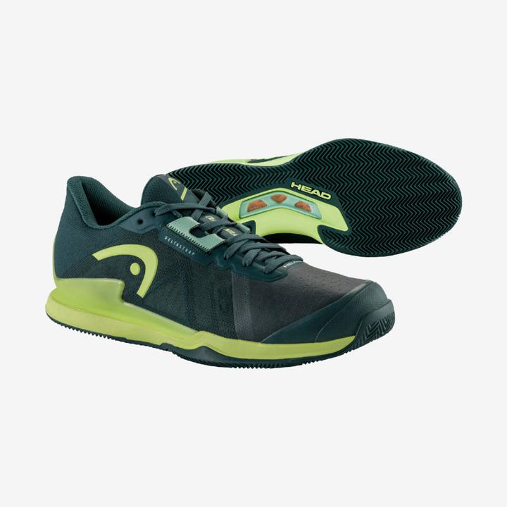 Zapatillas de Pádel de Pádel Head Sprint Pro 3.5 Clay Verde Oscuro