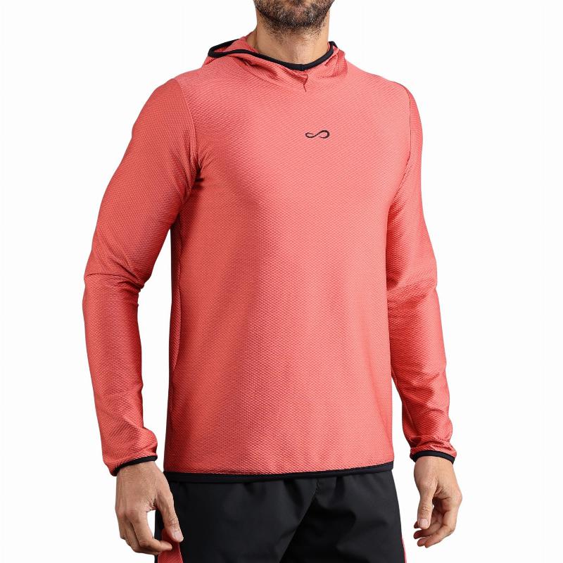 Sudadera Endless Hero II Coral Auburn