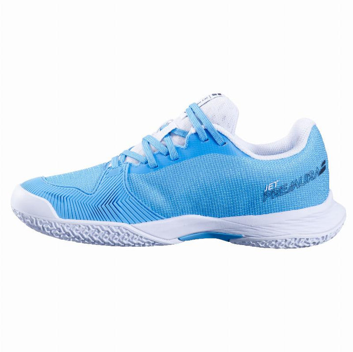 Zapatillas de Padel Babolat Jet Premura 2 Azul Cian Blanco Junior