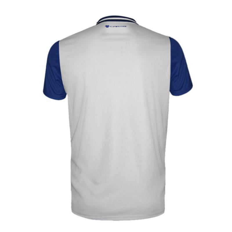 Polo Cartri Roterdam Blanco Azul Marino