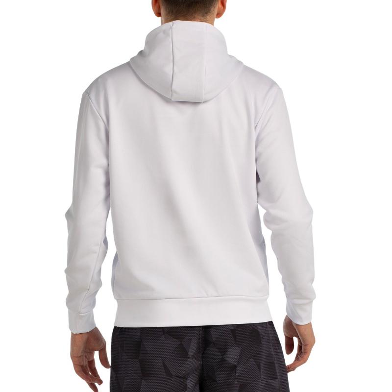 Sudadera Bullpadel Binee Blanco
