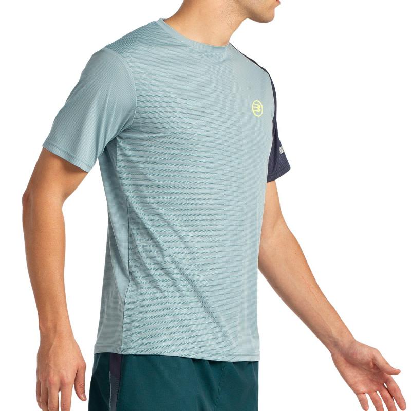 Camiseta Bullpadel Llico Verde Azulado