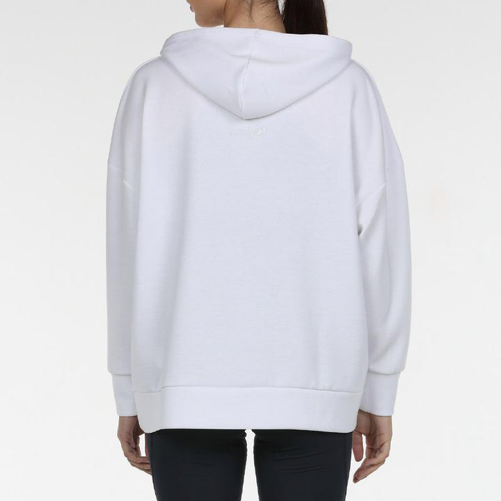 Sudadera Bullpadel Ubate Blanco