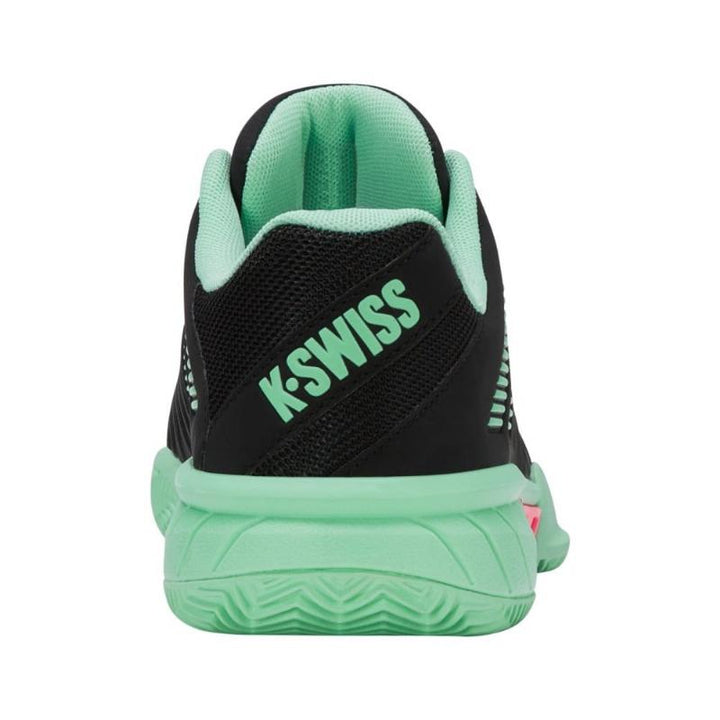 Zapatillas de Padel Kswiss Express Light 3 HB Clay Negro Menta Rosa Mujer