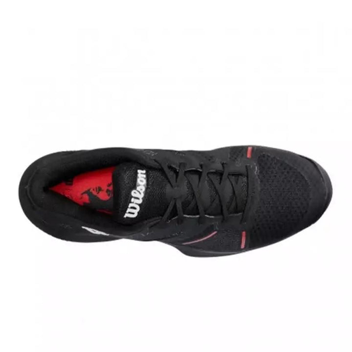 Zapatillas de Pádel de Pádel Wilson  Bela Pro Negro Rojo Amapola