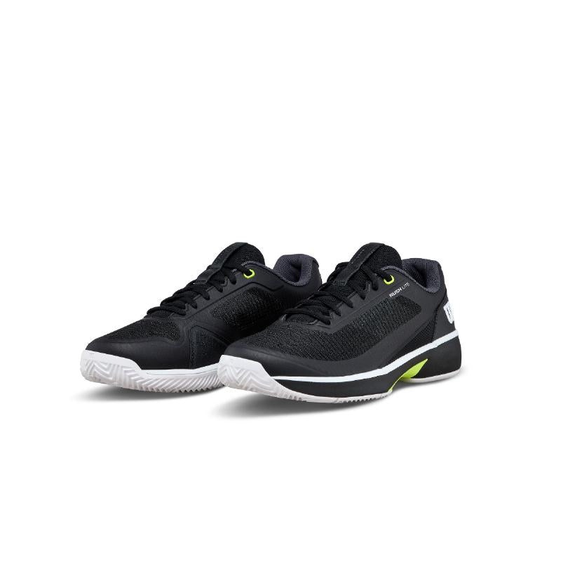 Zapatillas de Padel Wilson Rush Lite 5 Clay Negro Blanco