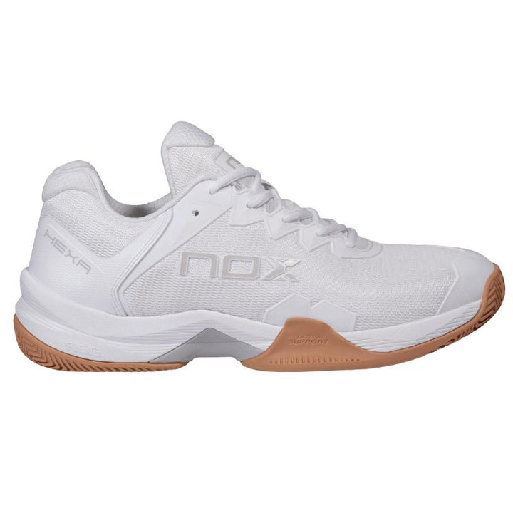 Zapatillas de Padel Nox ML10 Hexa Blanco Marron