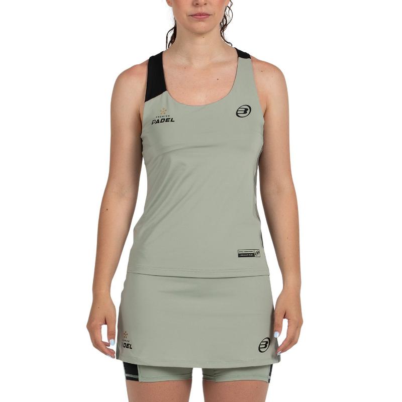 Camiseta Bullpadel Premier Padel Pirac Eucalipto