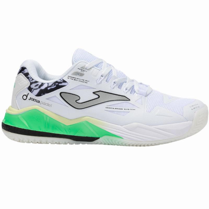Zapatillas de Padel Joma Spin 2502 Blanco