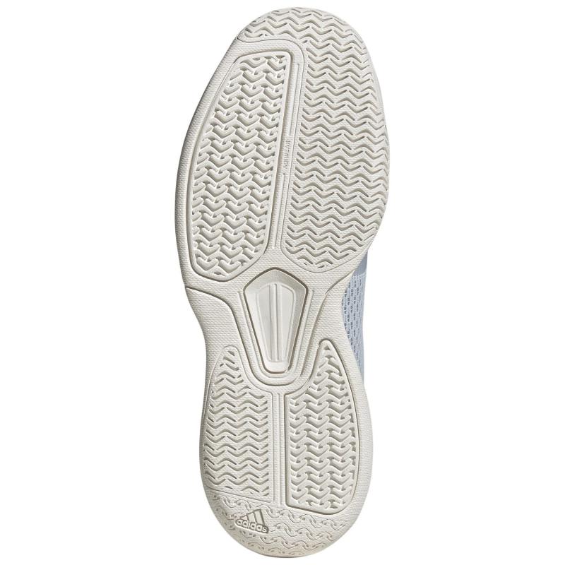 Zapatillas de Padel Adidas Pickleball Courtflash Azul Plata Mujer