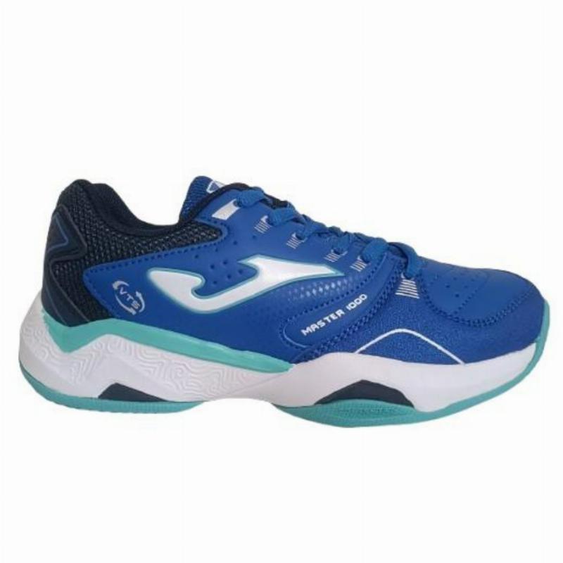 Zapatillas de Padel Joma Master 1000 2604 Clay Azul Royal Junior