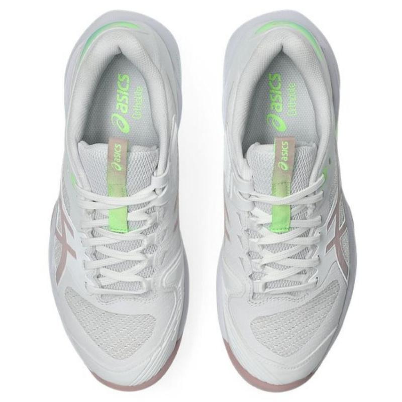 Zapatillas de Padel Asics Solution Speed FF 4 Clay Blanco Rosa Morganita Mujer