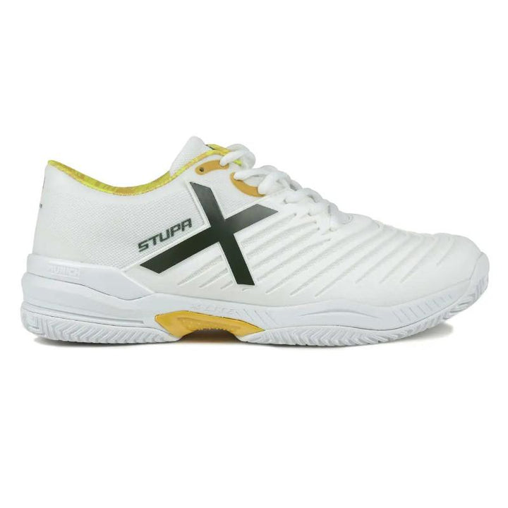 Zapatillas de Padel Munich Stupa Padx 64 Blanco Amarillo