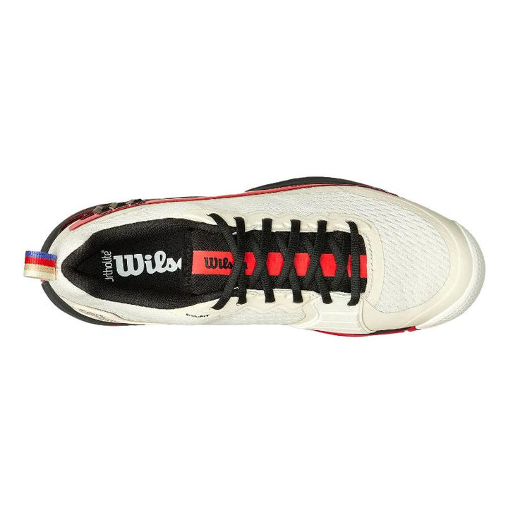 Zapatillas de Pádel de Pádel Wilson Rush Pro 4.5 Tofu Rojo