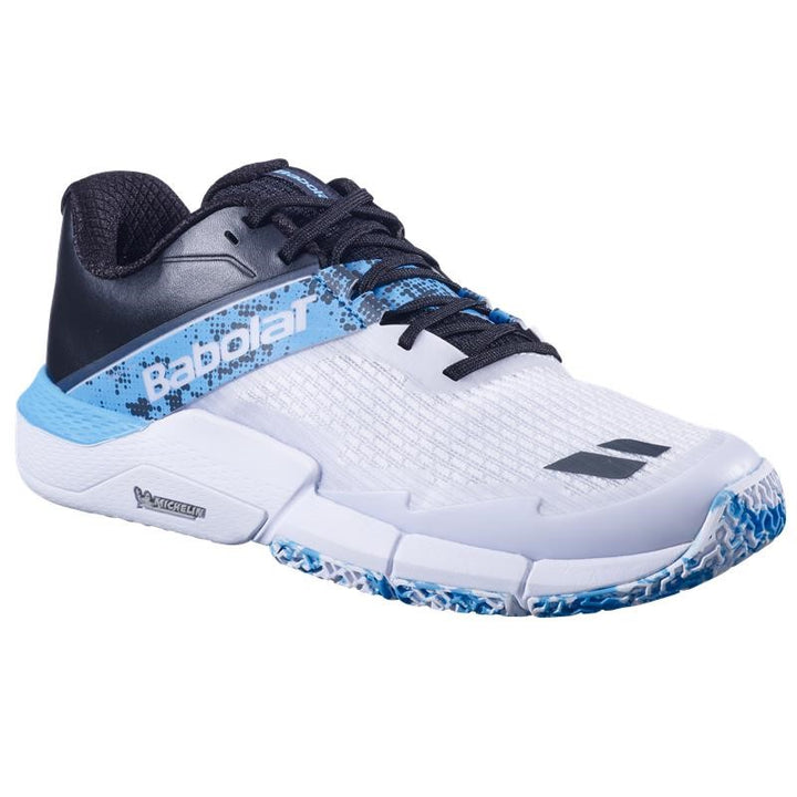 Zapatillas de Padel Babolat Movea 2 Blanco Azul Cian