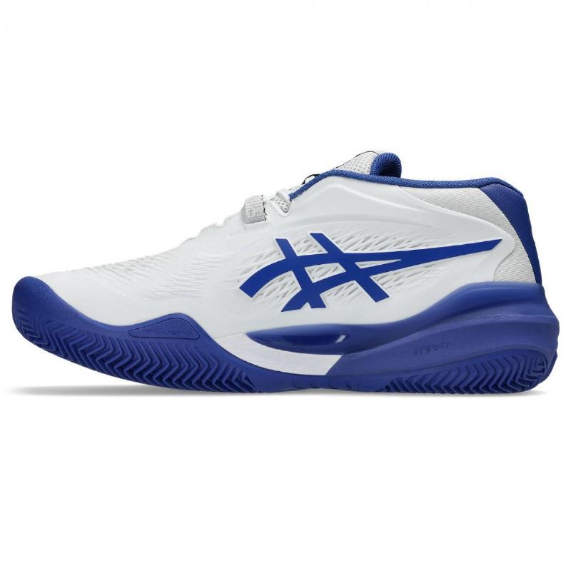 Zapatillas de Padel Asics Gel Resolution X Clay Blanco Azul Cobalto
