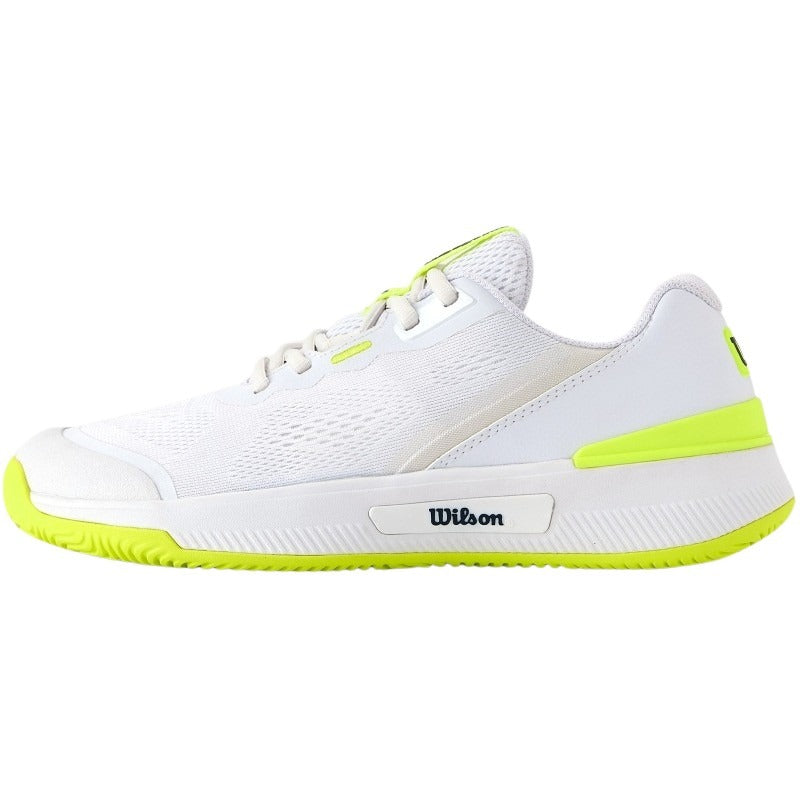 Zapatillas de Padel Wilson Intrigue Pro OZ Blanco Amarillo Mujer